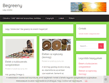 Tablet Screenshot of begreeny.com